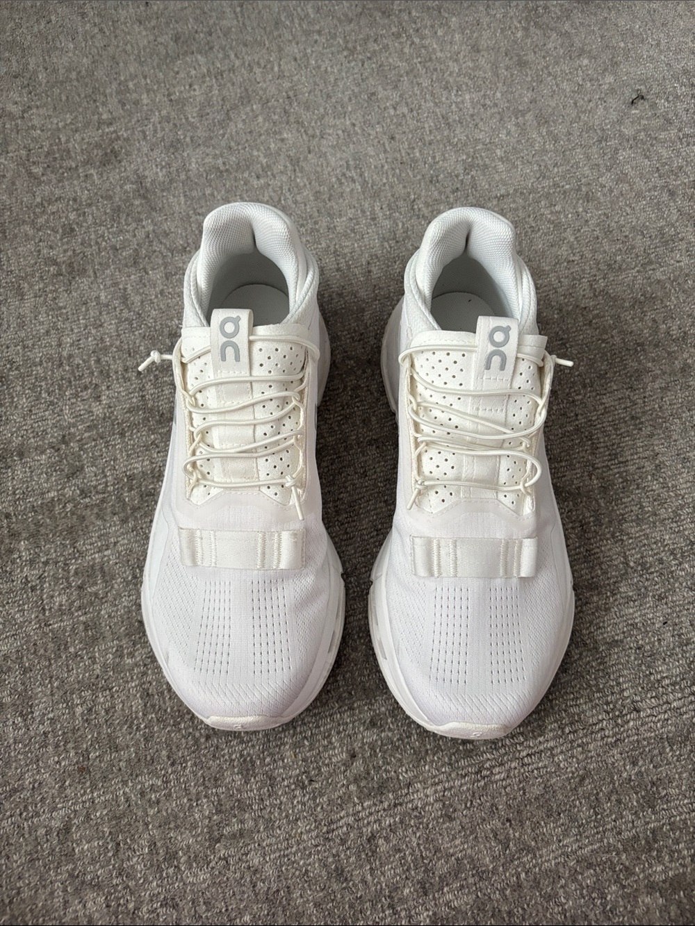 On Running Cloudnova All-White Sneakers